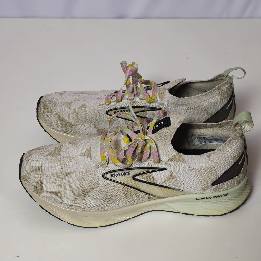 Brooks Womens Levitate SF 6 LE 1203851B141 White Multi Running Shoes Size 9.5 B - Picture 14 of 14